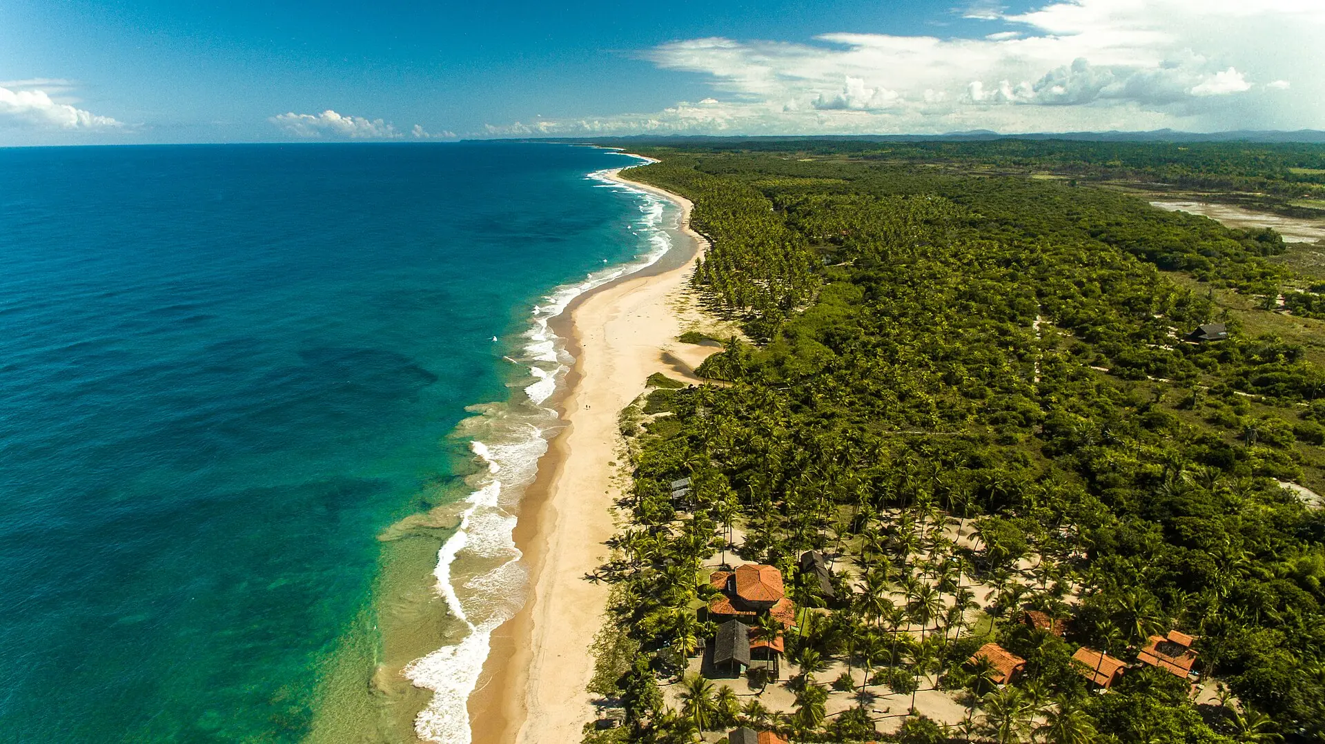 Paisagem em Maraú, Bahia