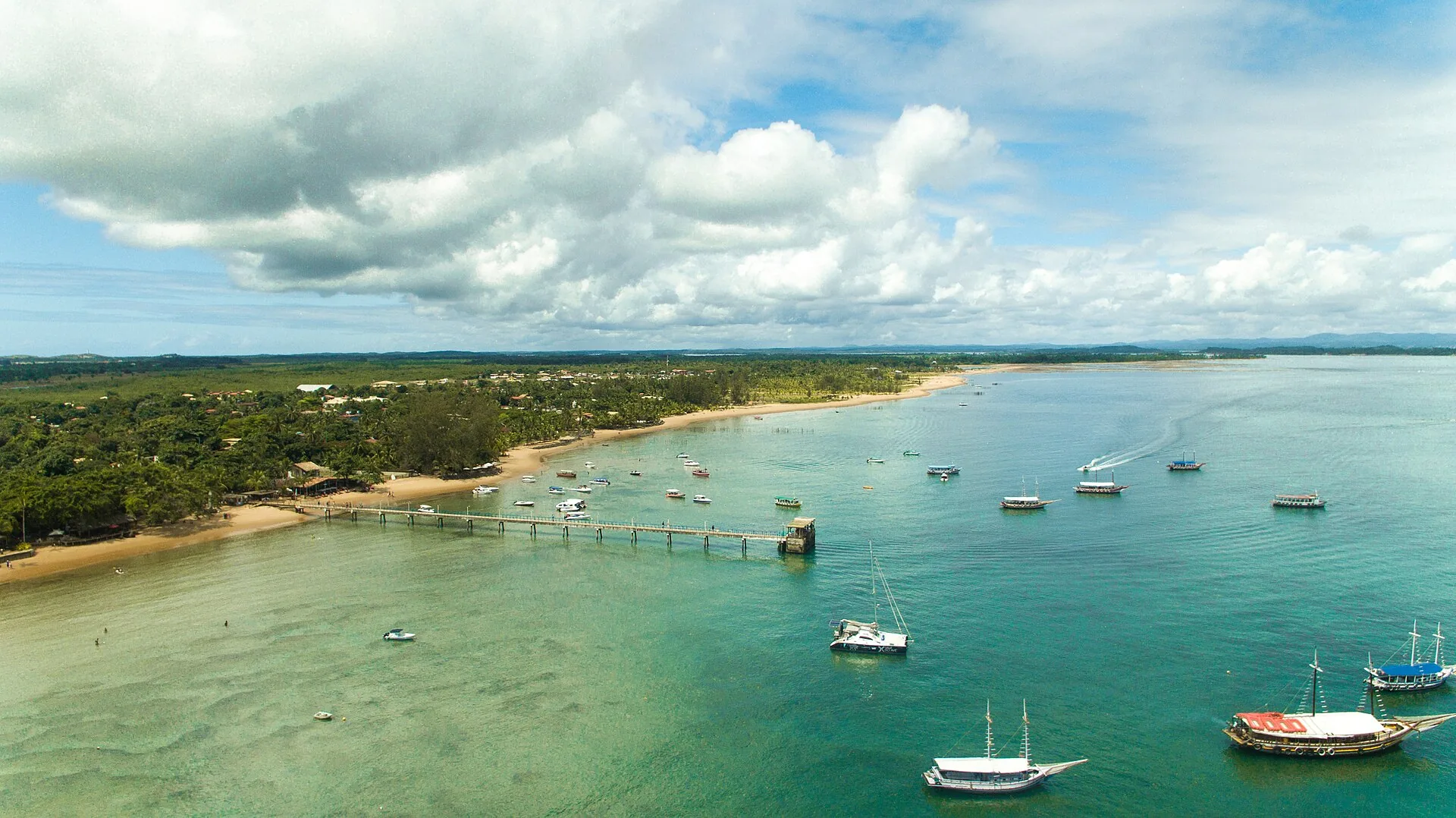 Paisagem em Maraú, Bahia
