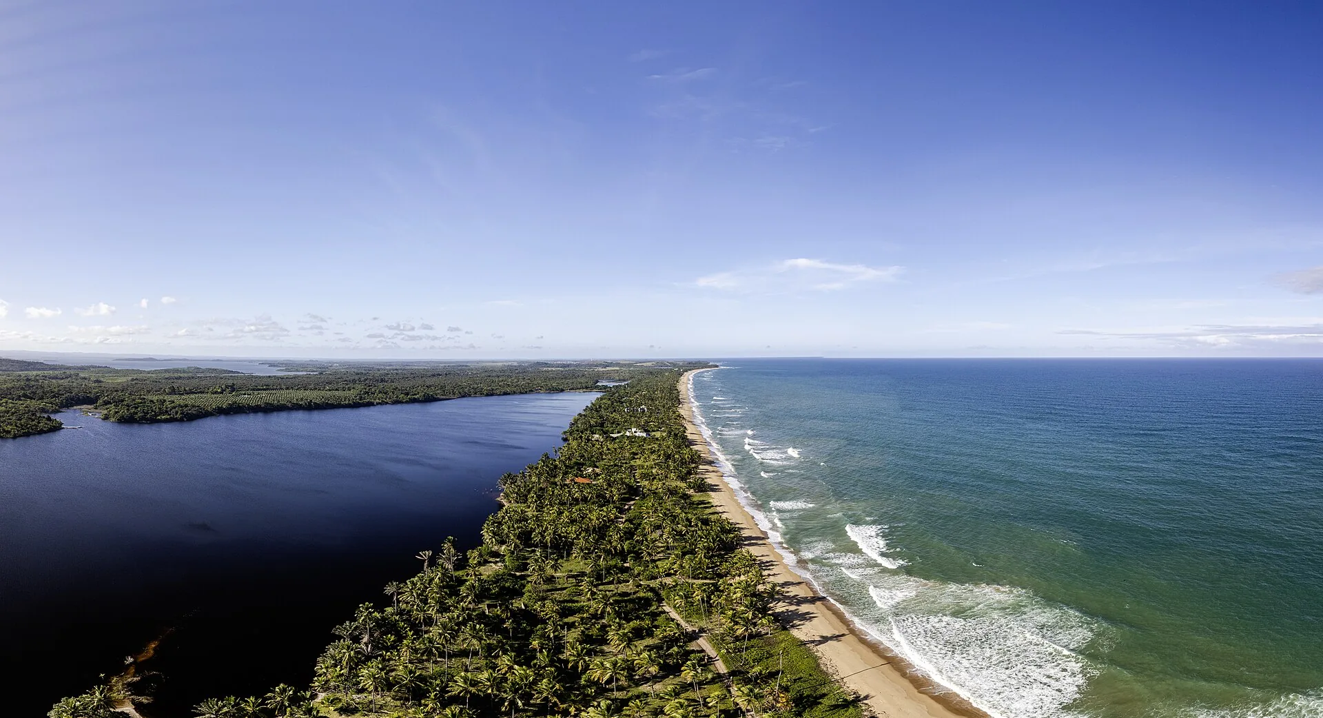 Paisagem em Maraú, Bahia