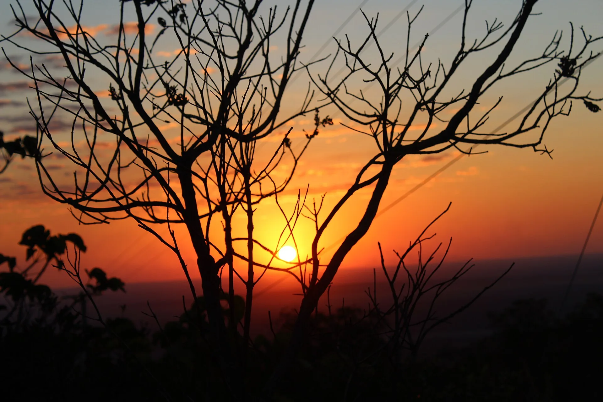 Paisagem em Piraputanga, Mato Grosso do Sul