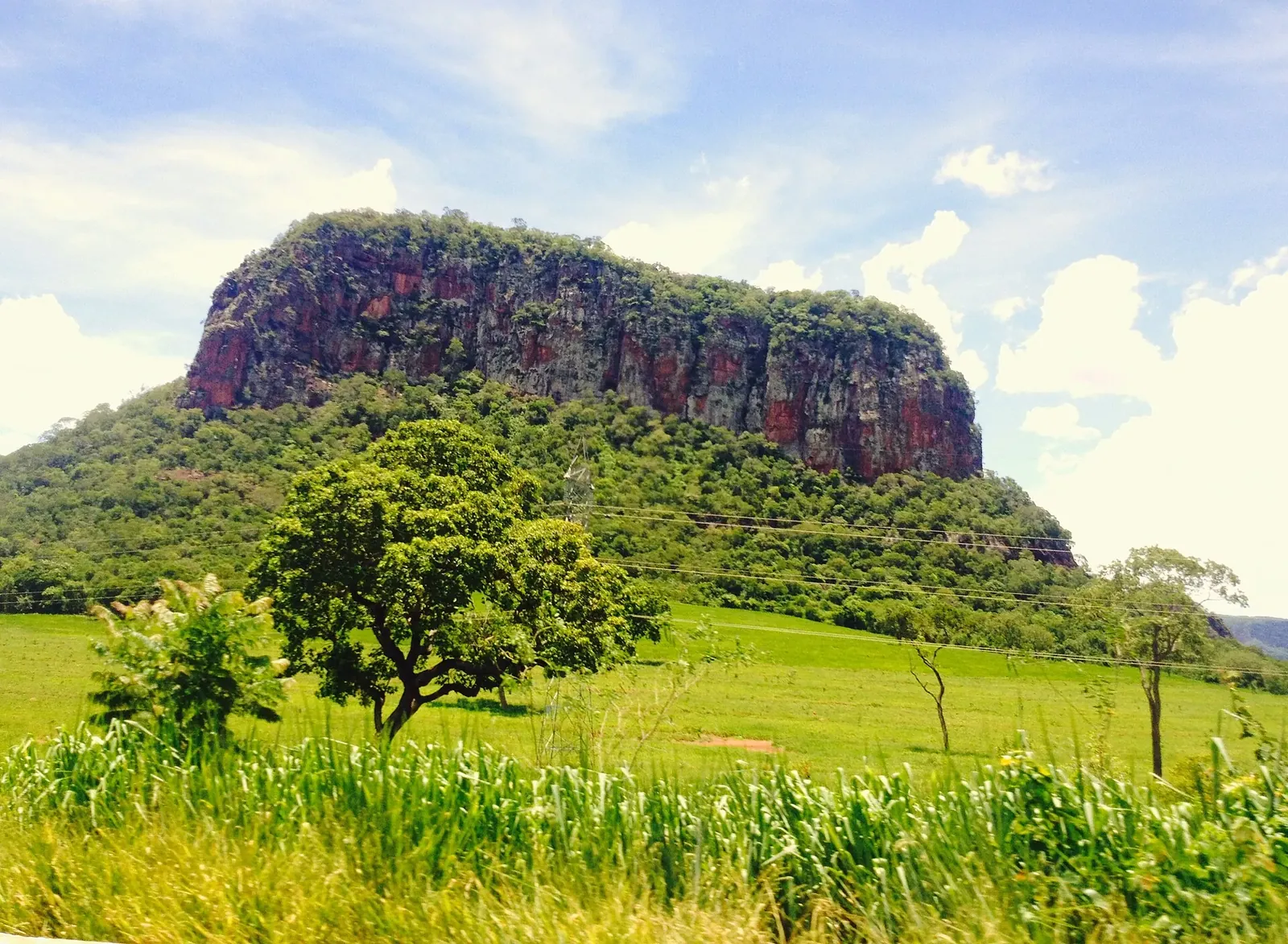 Paisagem em Piraputanga, Mato Grosso do Sul