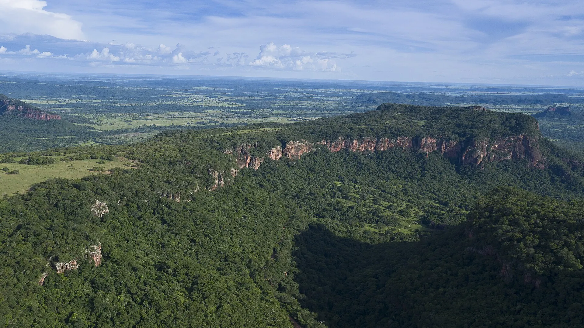Paisagem em Piraputanga, Mato Grosso do Sul