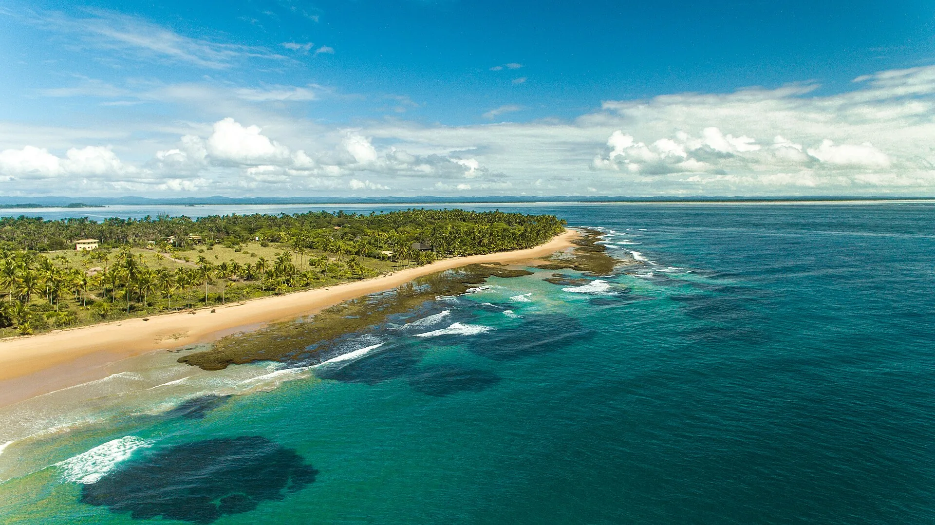 Paisagem em Maraú, Bahia
